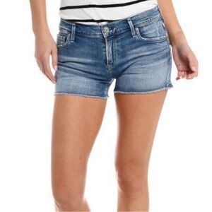 Citizens of Humanity Cut Off Denim Jean Shorts Size 27